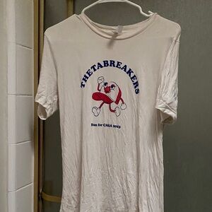 White Graphic Kids Tee